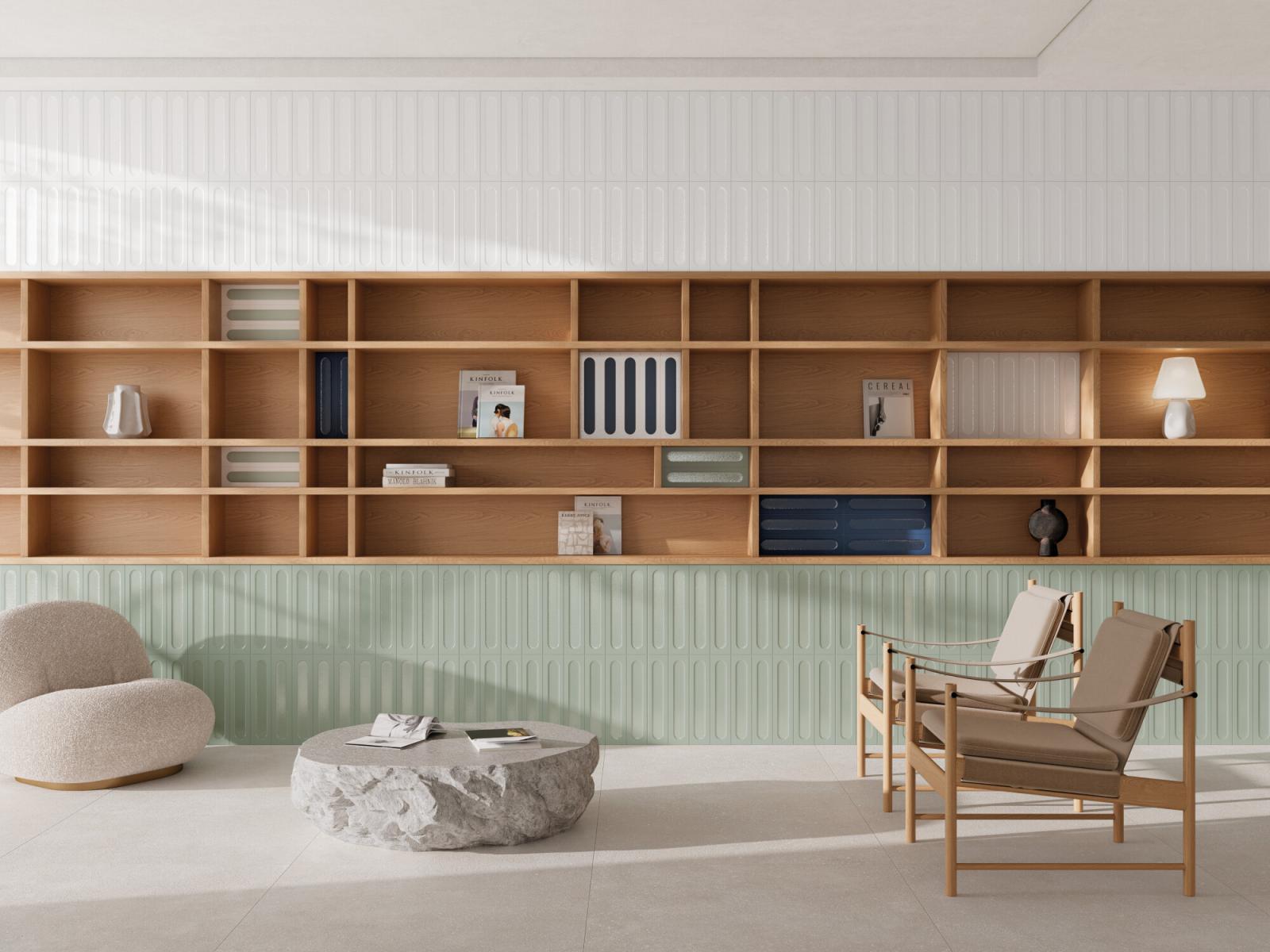 Płytka ścienna DOCS GREEN HILL LT 9,5x39,5