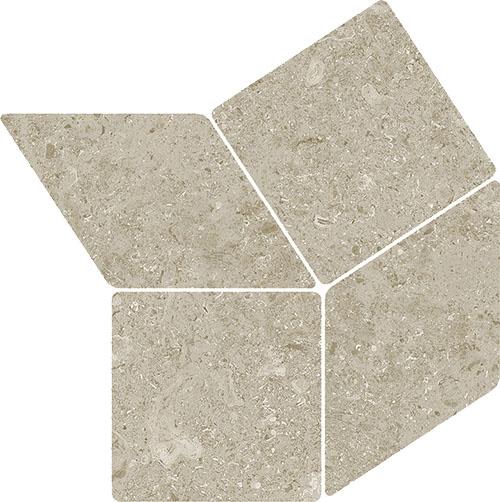 Gres CUPOLA LOGGIA MOSAIC TAUPE 31,7x31,8 (1)