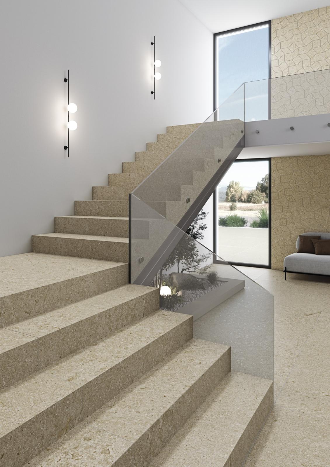 Gres CUPOLA LOGGIA MOSAIC TAUPE 31,7x31,8 (2)