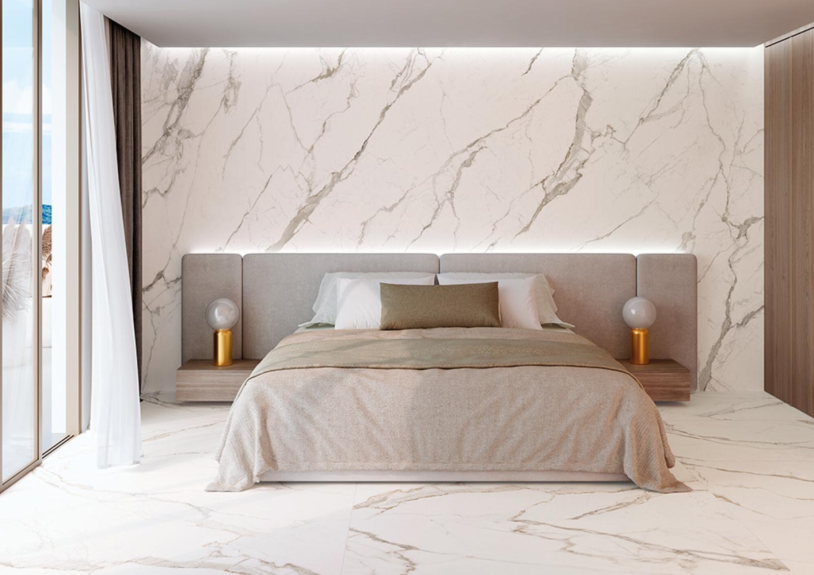 Gres slab LUMIERE WHITE SP 100x275