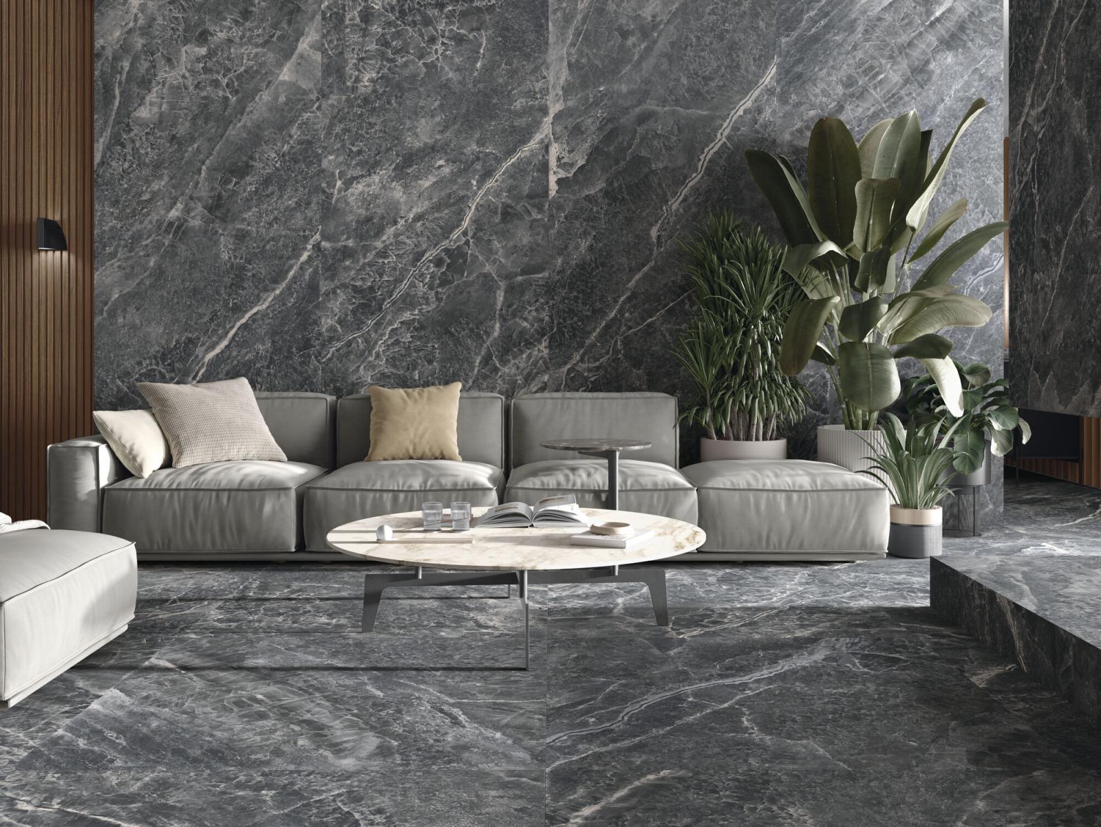 Gres ELECTRA BLACK NATURAL 120x120