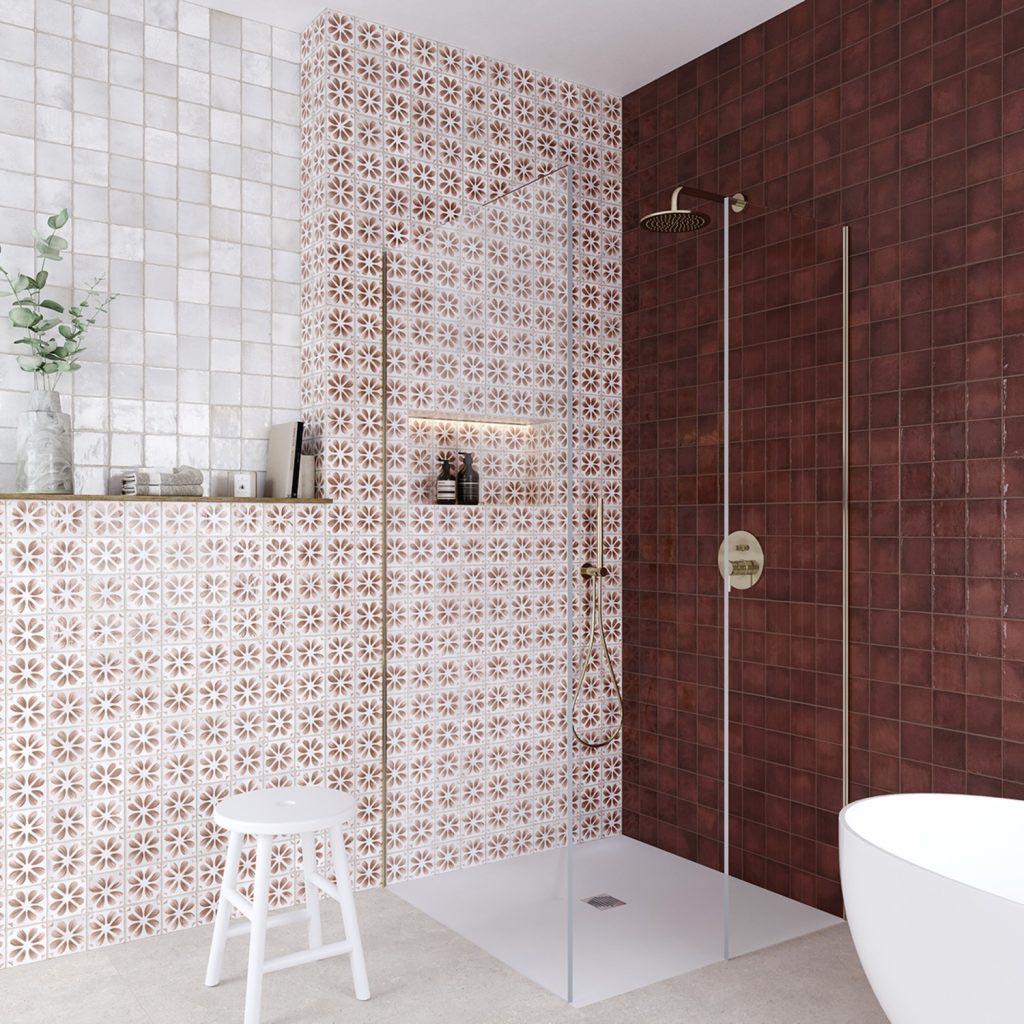 Gres DECO IRIS BURDEOS 32x62,5 (3)