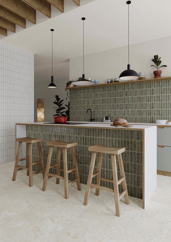 Gres DECO RIVER GREEN 32x62,5 (5)