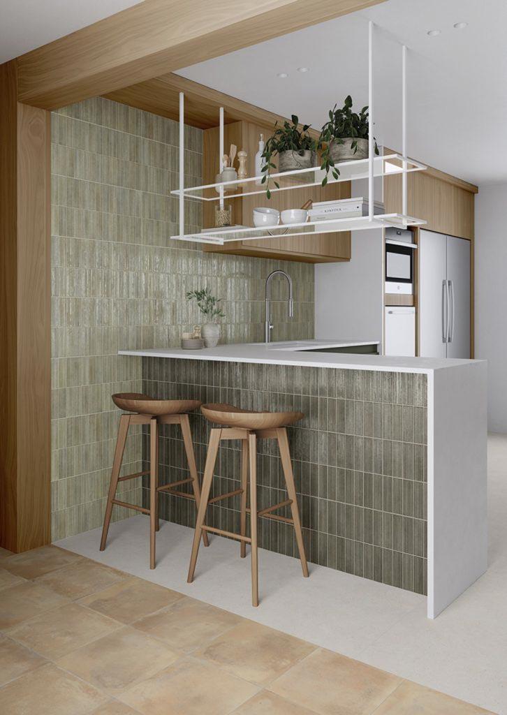 Gres DECO KIREI OLIVE 32x62,5