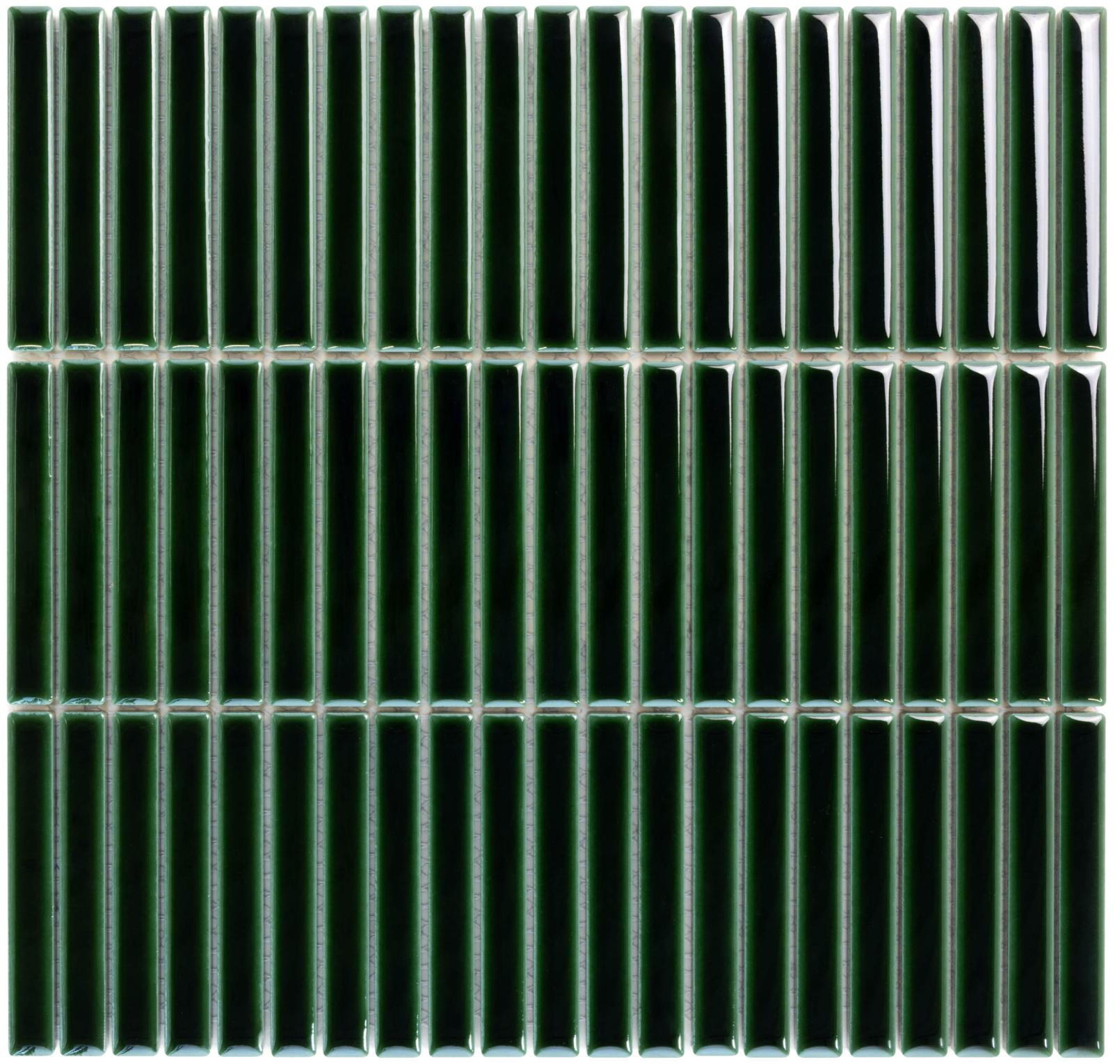 Mozaika RITMA MINI GREEN GLOSS 28,4x29,6 (1)