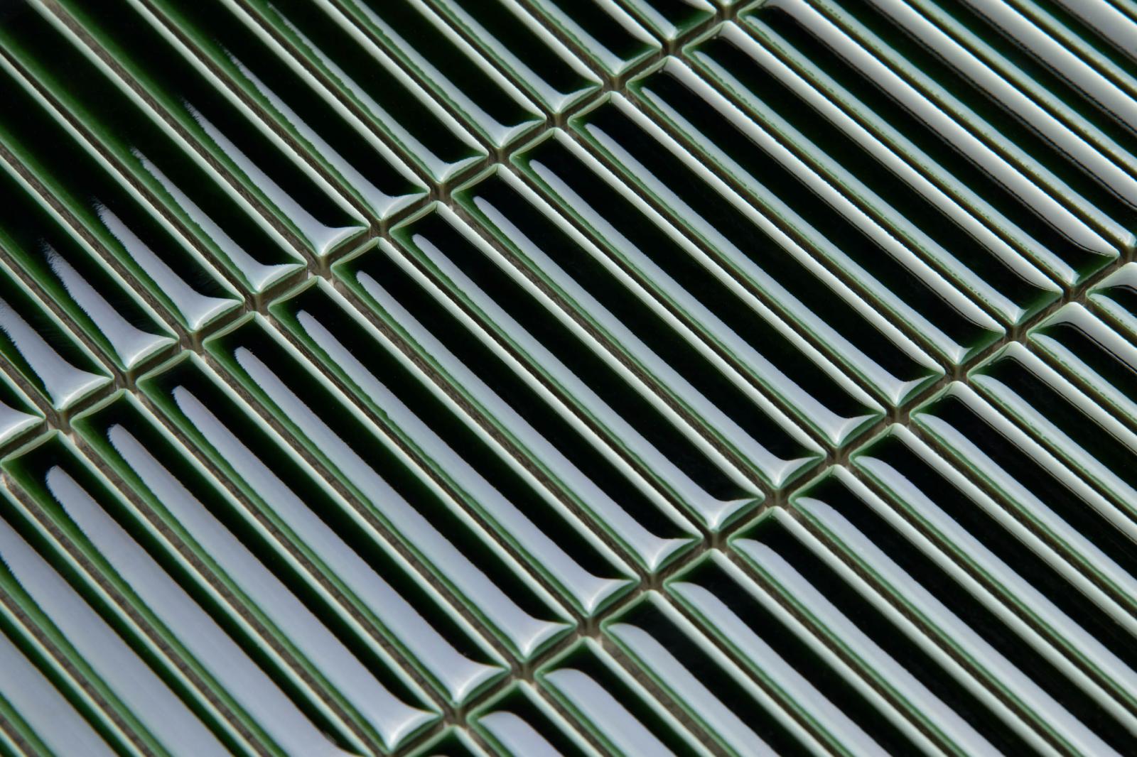 Mozaika RITMA MINI GREEN GLOSS 28,4x29,6 (3)