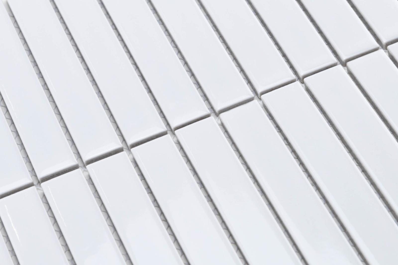 Mozaika RITMA MID WHITE GLOSS 30x29,6 (3)