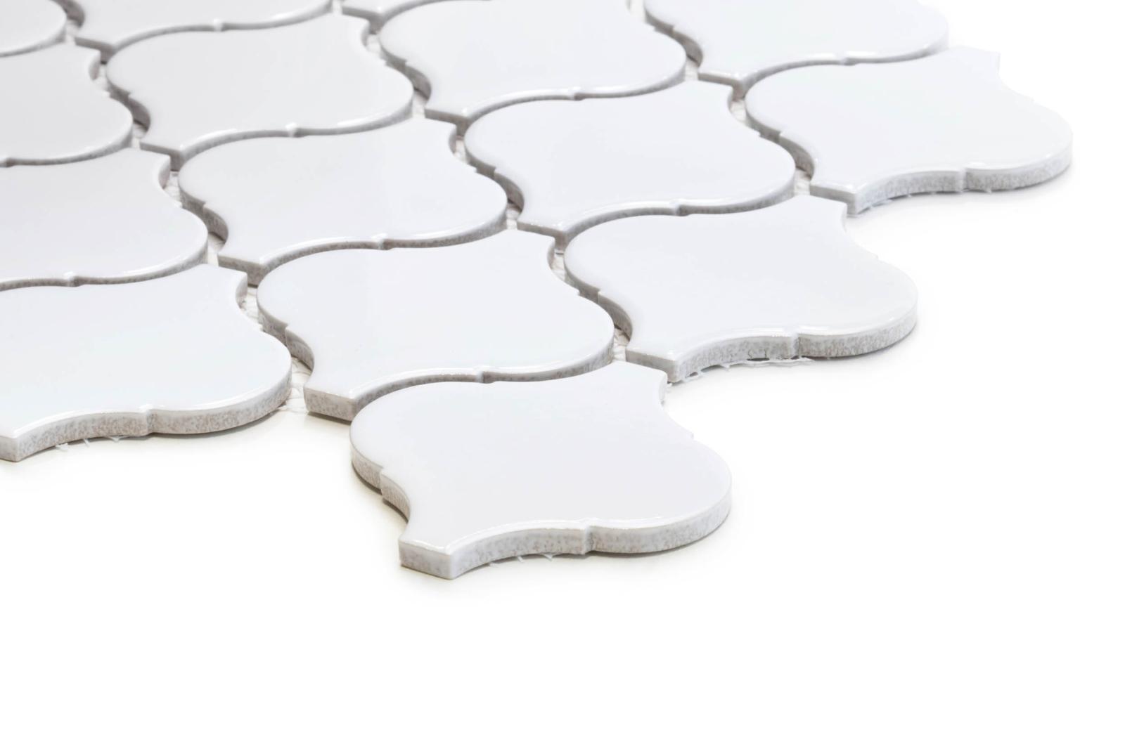 Mozaika ARESCO WHITE MAT 28x24,6 (2)