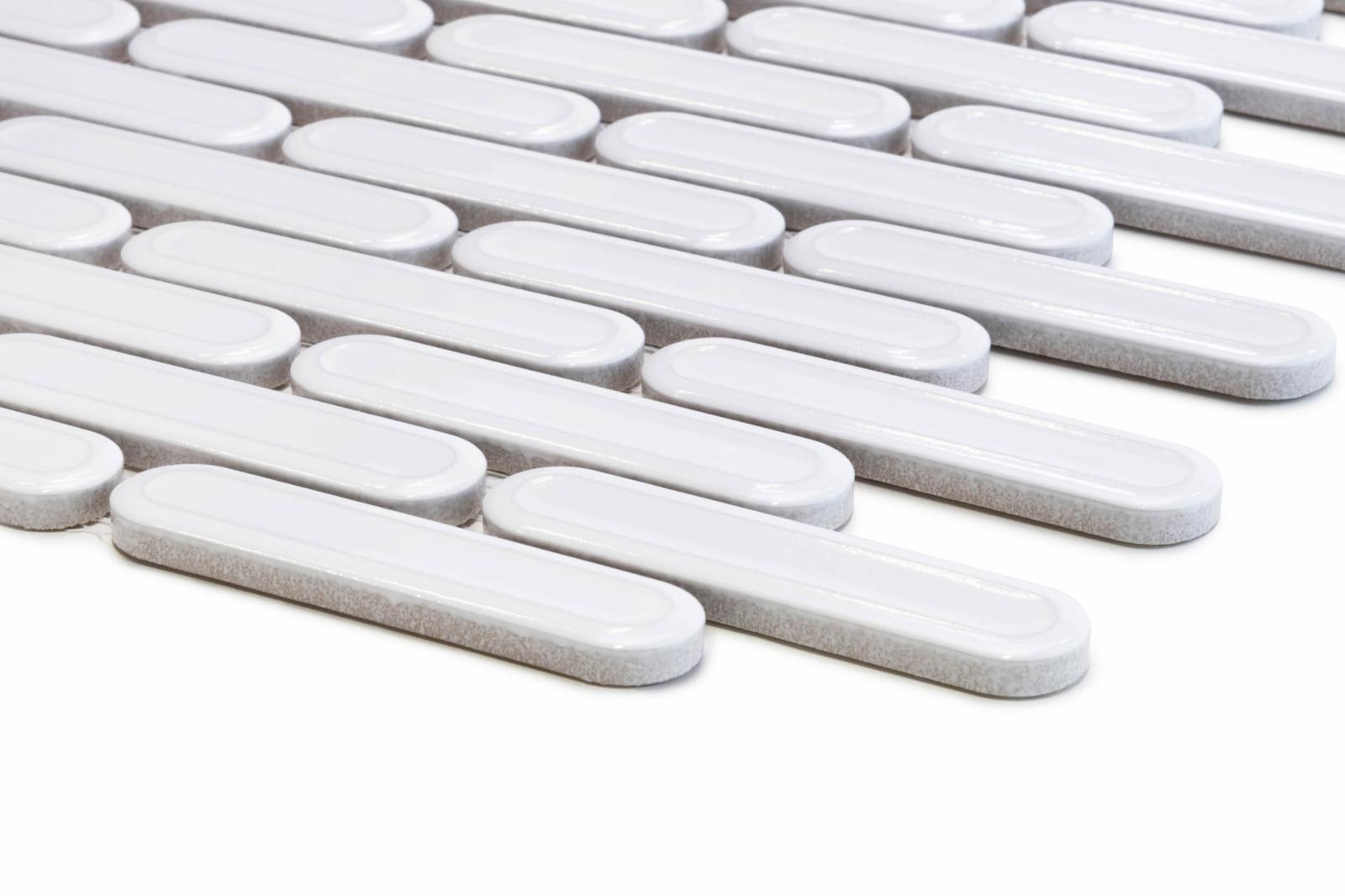 Mozaika BISCARE ROYAL WHITE GLOSS 30,6x30,2 (2)