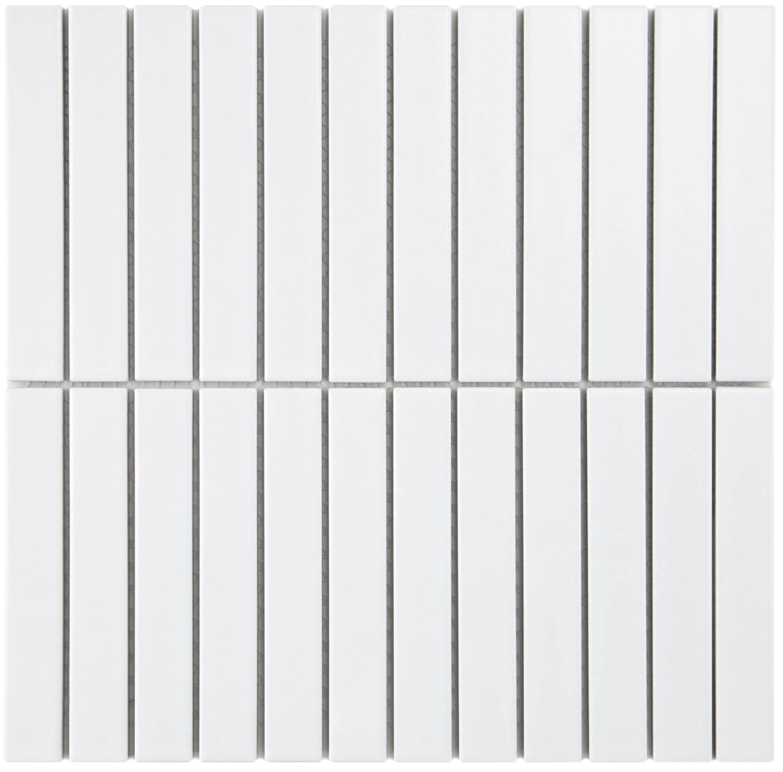 Obrazek dla: Mozaika RITMA MID WHITE MAT 30x29,6