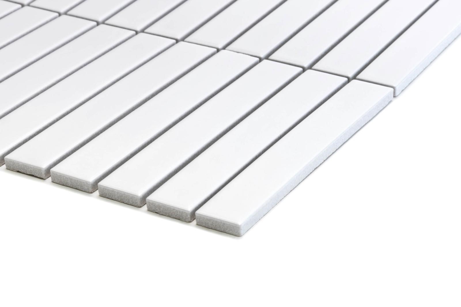 Mozaika RITMA MID WHITE MAT 30x29,6 (2)