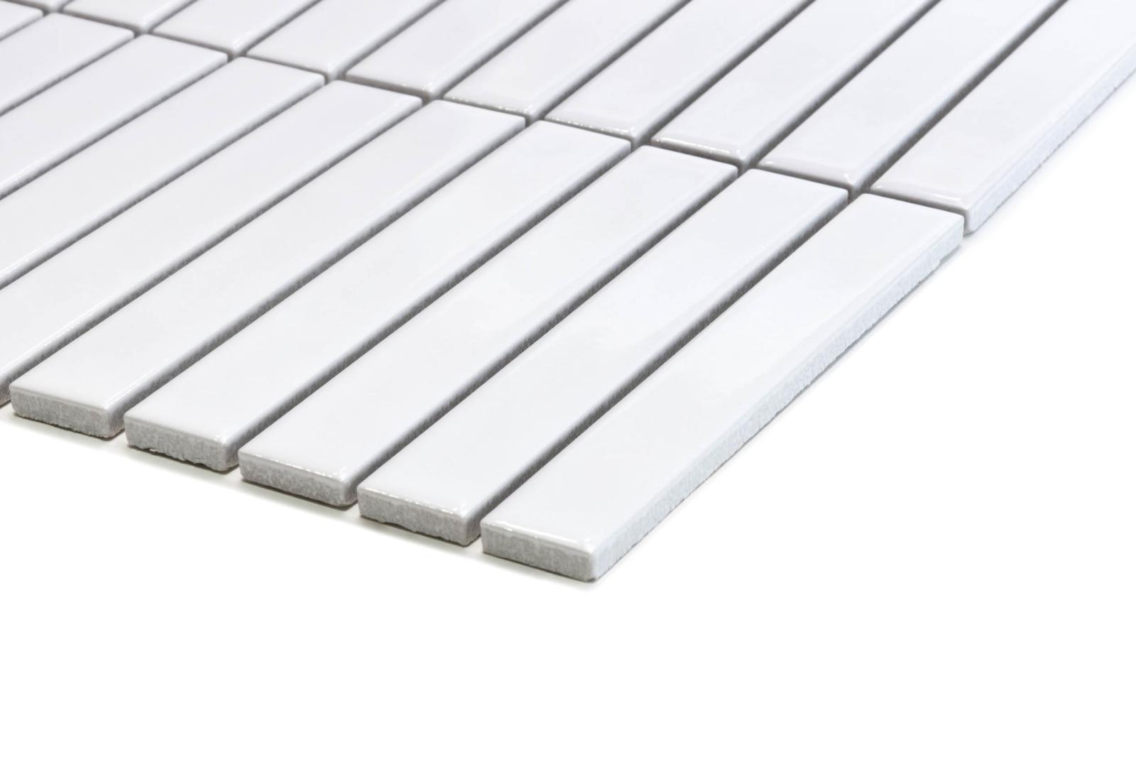 Mozaika RITMA MID WHITE GLOSS 30x29,6 (2)