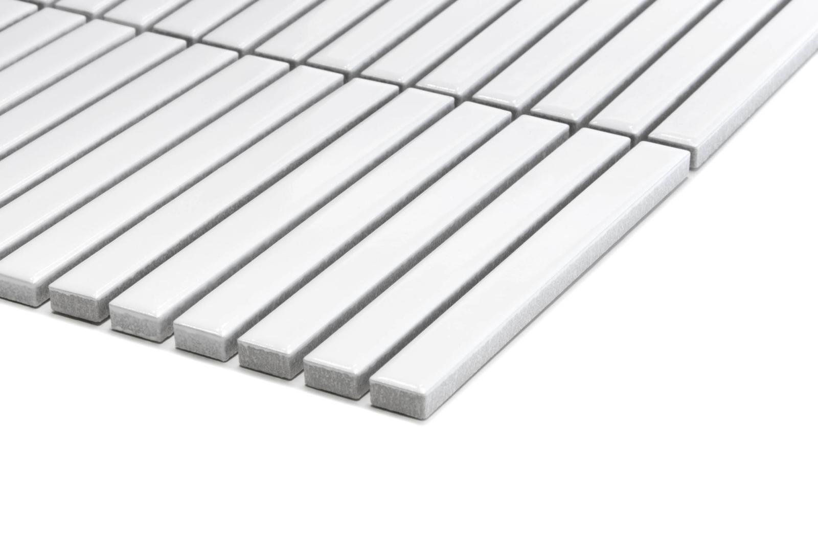 Mozaika RITMA SMALL WHITE GLOSS 29,7x29,6 (2)