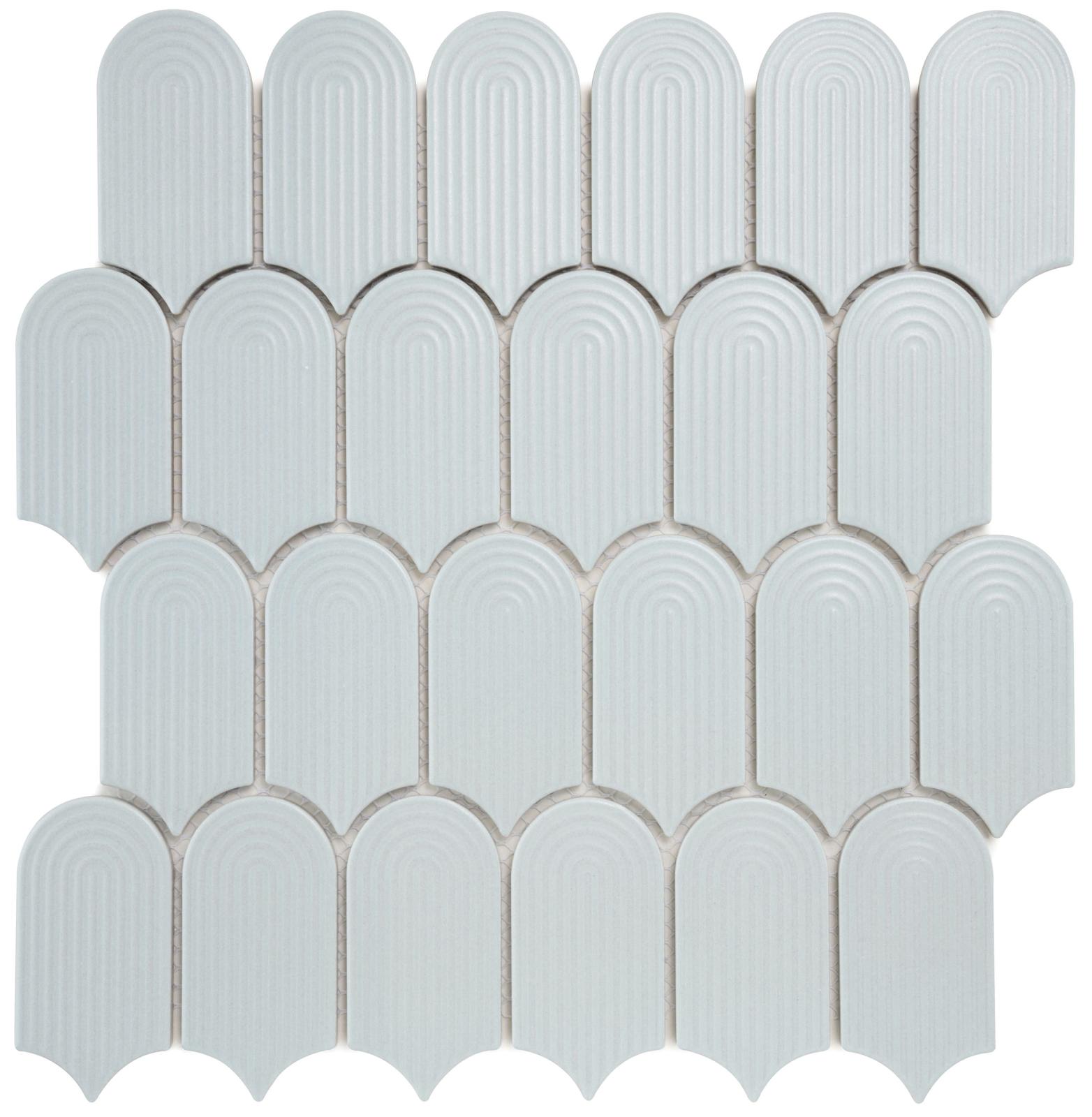 Obrazek dla: Mozaika ALMARE LIGHT GREY MAT