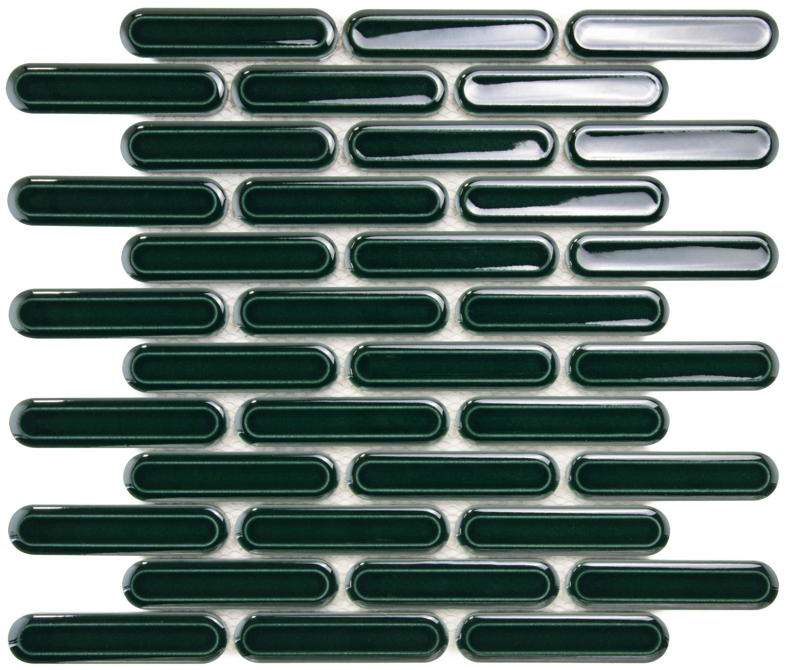 Obrazek dla: Mozaika BISCARE ROYAL GREEN GLOSS
