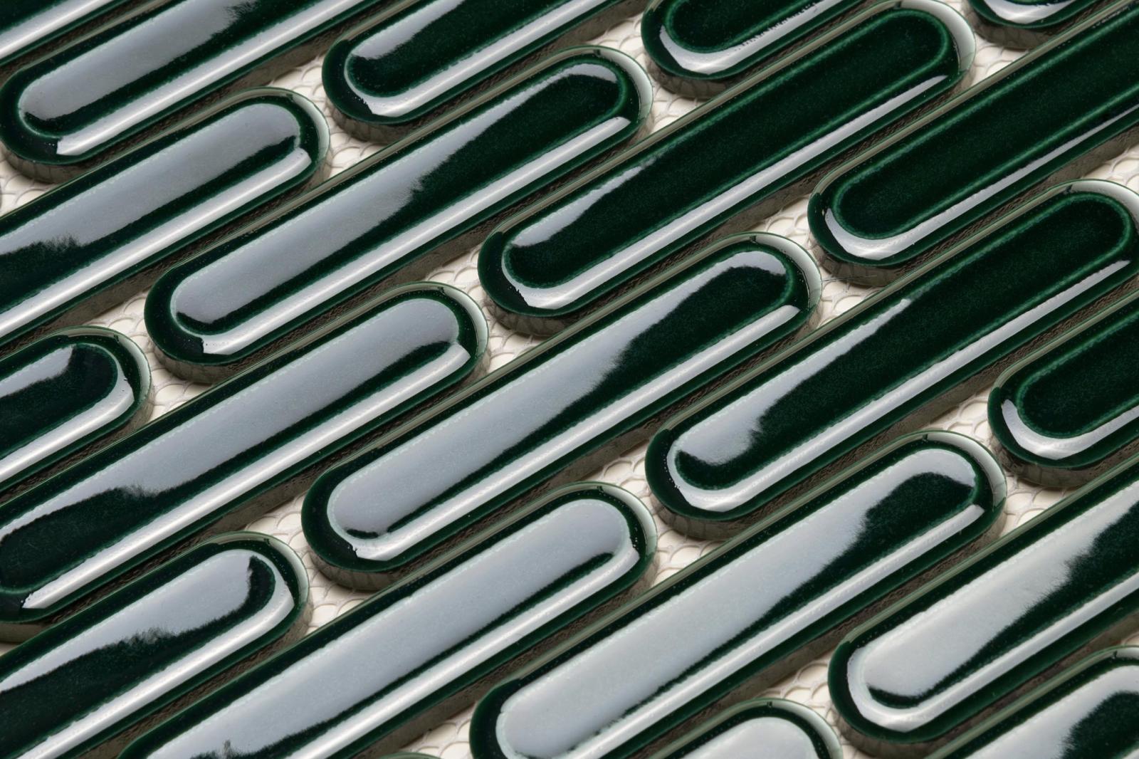 Mozaika BISCARE ROYAL GREEN GLOSS (3)