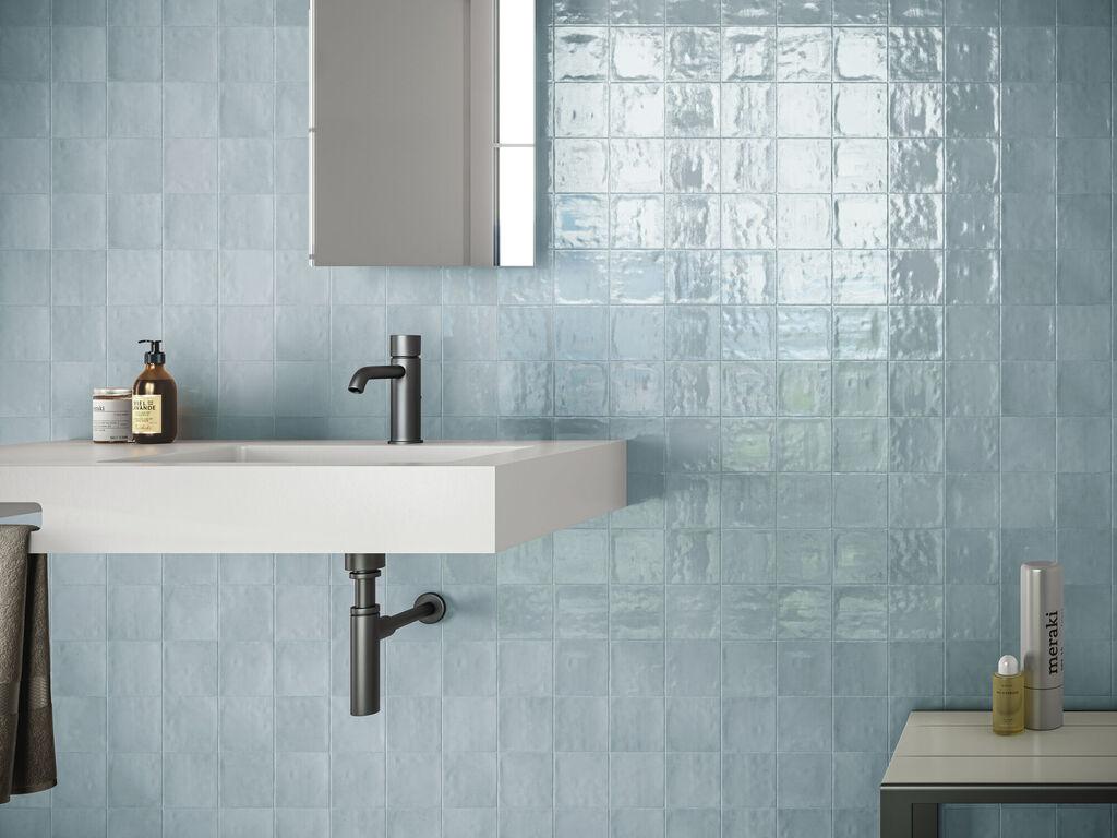 Płytka ścienna ZELLIGE AQUA BRILLO 10x10