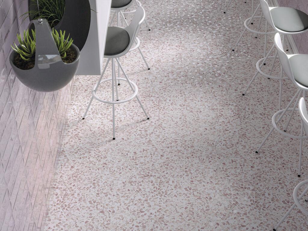 Płytka ścienna DROP PINK BRILLO 7,5x30