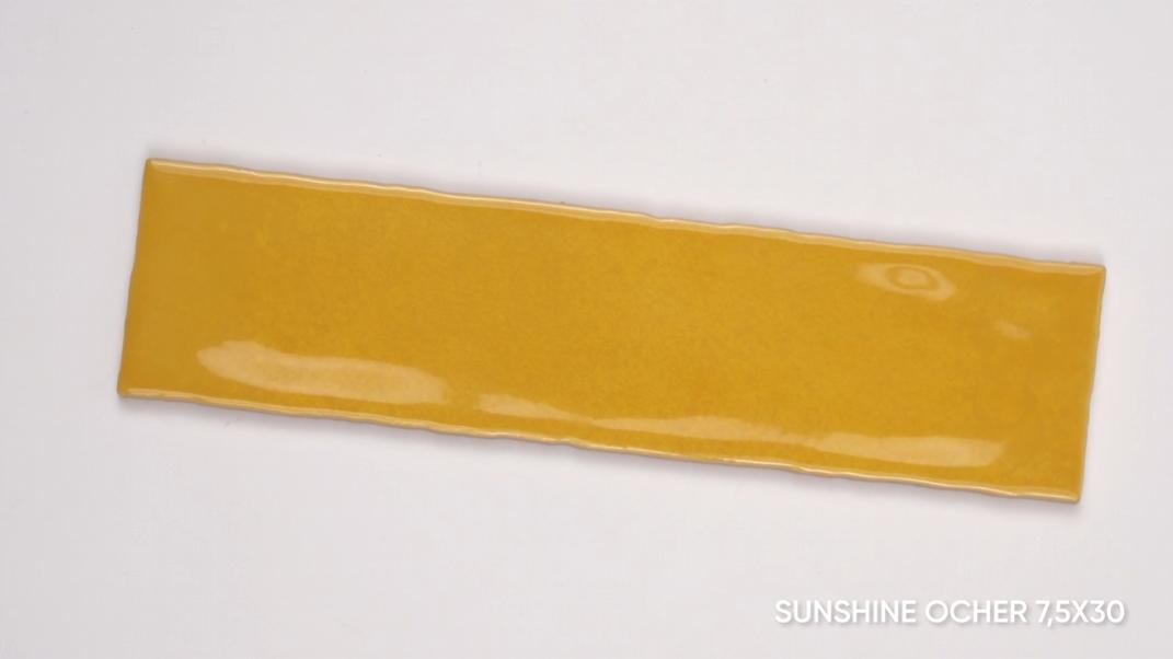 PREMIERA PRODUKTU | Sprzedaż wkrótce | Płytka ścienna SUNSHINE OCHER 7,5x30 (4)