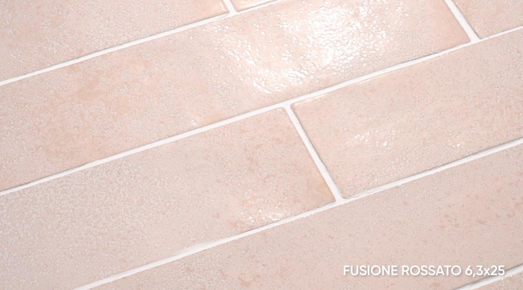 Płytka ścienna FUSIONE ROSATO 6,3x25 (4)