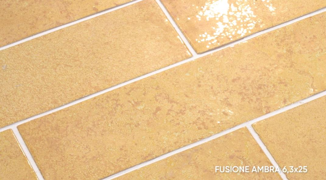 Płytka ścienna FUSIONE AMBRA 6,3x25 (4)