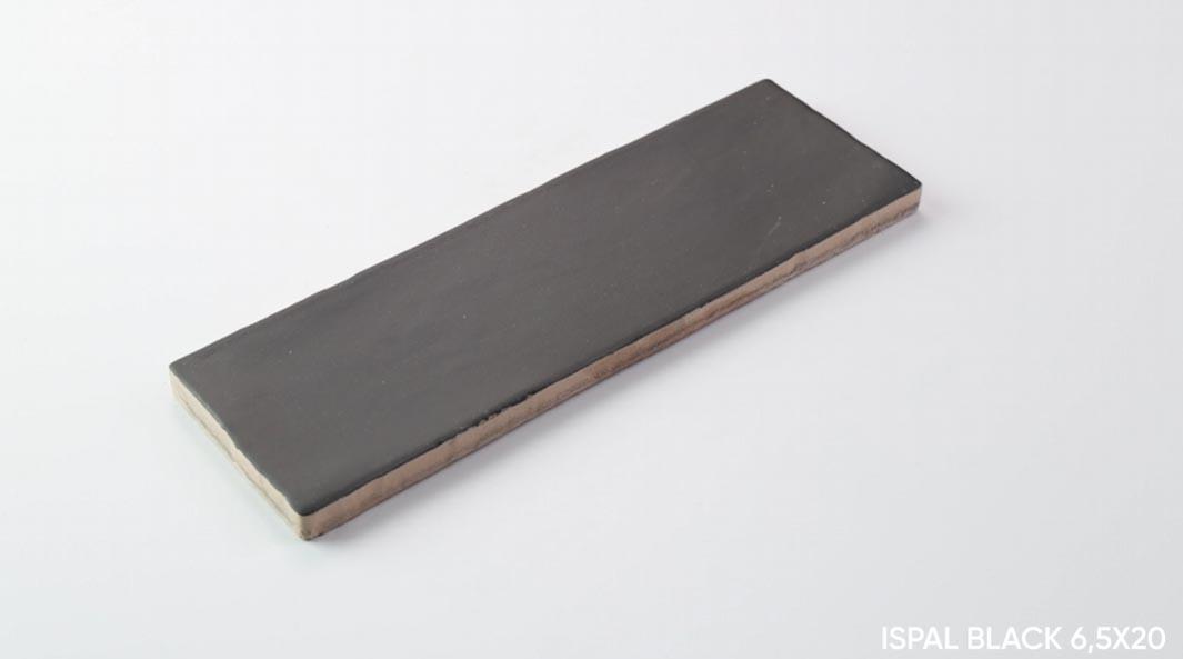Płytka ścienna ISPAL BLACK 6,5x20 (5)