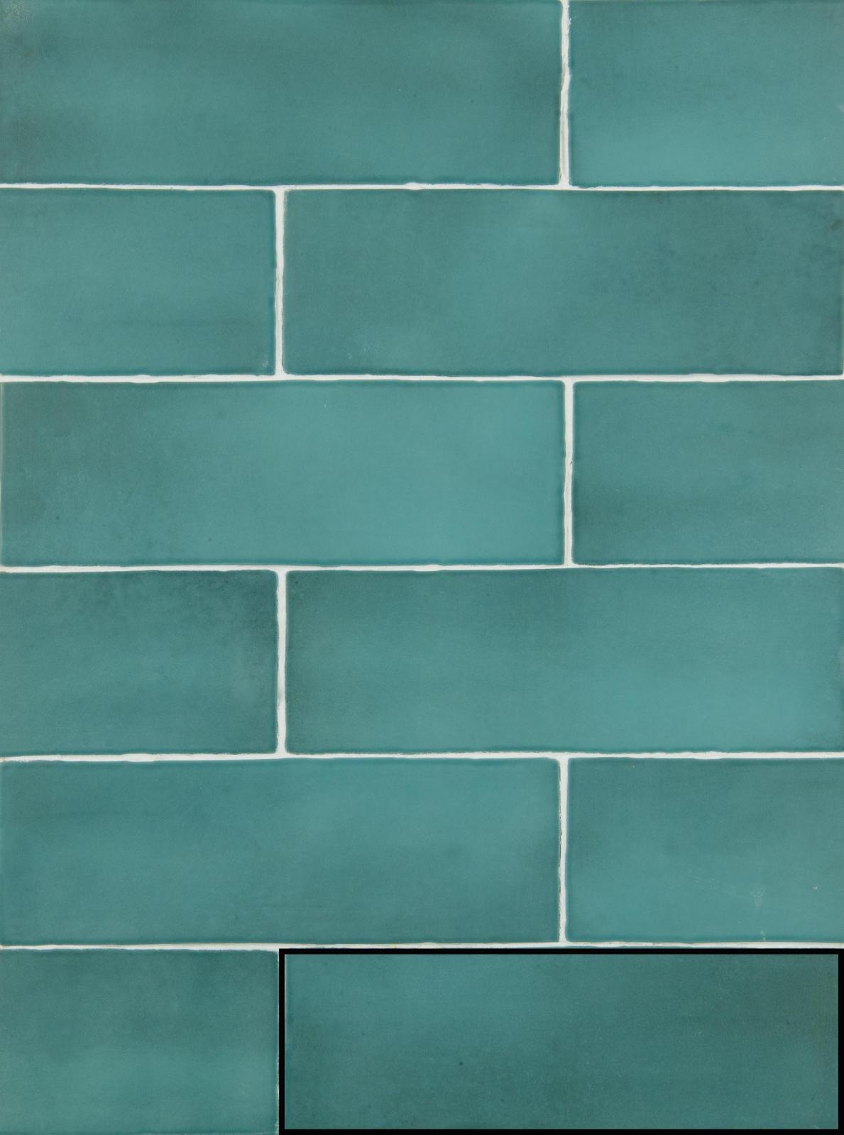 Płytka ścienna ISPAL TURQUOISE 6,5x20 (3)
