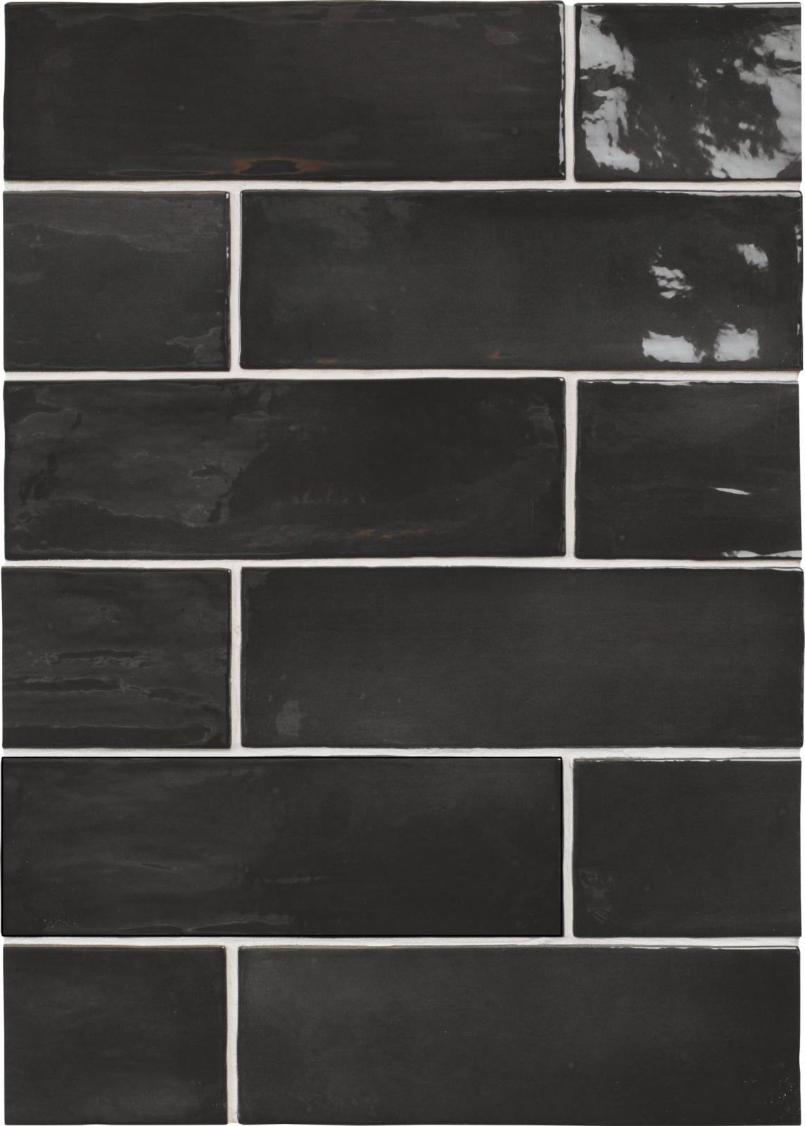 Płytka ścienna SEVILLE BLACK 6,5x20 (3)