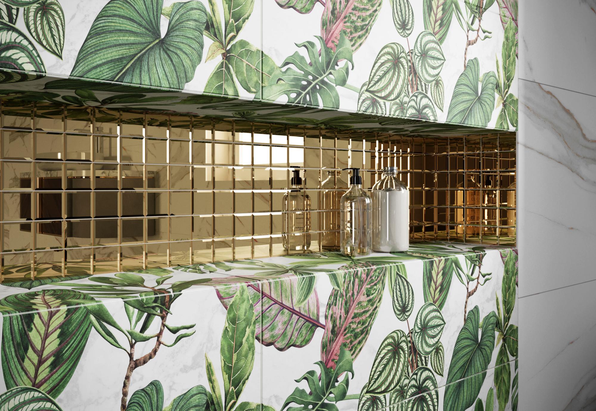 Mozaika MELBOURNE MIRROR GOLD 30x30 szklana złota lustrzana (4)