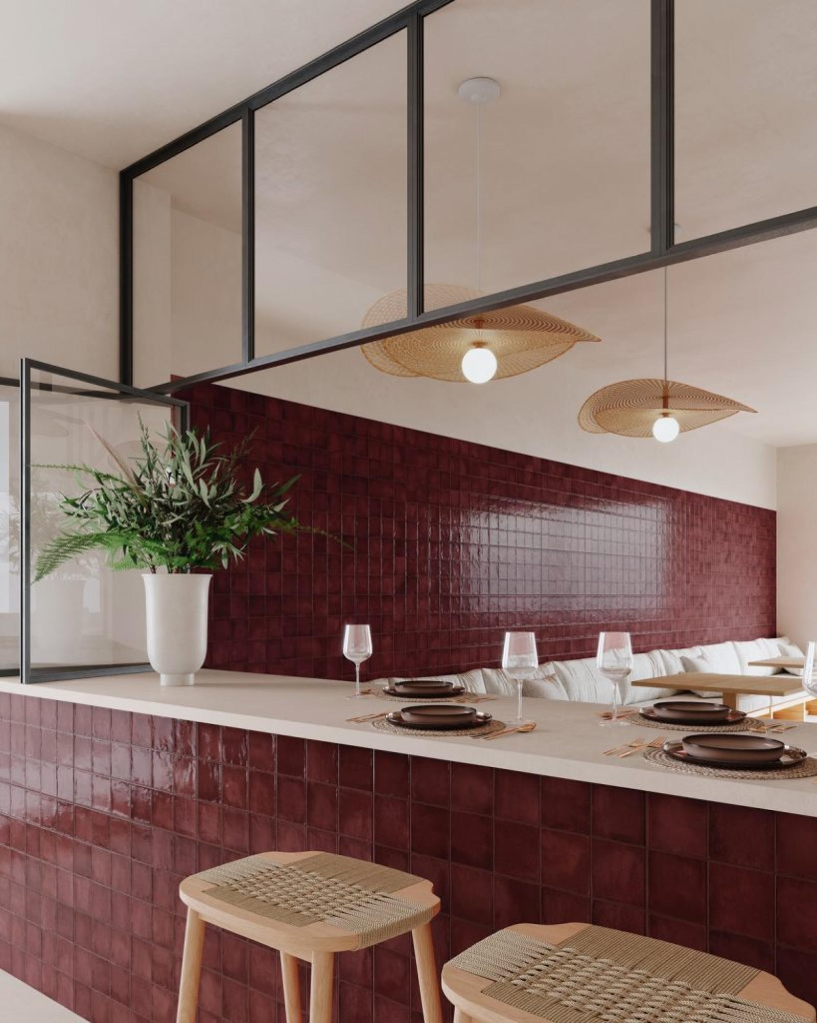 Gres DECO AMARIS PLUS BURDEOS 32x62,5 (3)