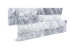 Kamień naturalny elewacyjny QUARTZ WHITE&GREY 10x35 białoszary