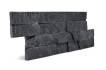 Kamień naturalny elewacyjny SLATE BLACK 10x35 czarny