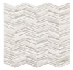 Gres CHEVRON WHITE 44x44