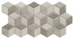 Gres RHOMBUS STONE GREY  26,5x51 płytka diamond imitacja kamienia