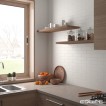 Płytka ścienna COSTA NOVA WHITE MATT 5x20 mała biała cegiełka mat