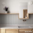 Płytka ścienna COSTA NOVA GREY MATT 5x20 mała szara cegiełka mat