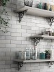 Płytka ścienna ARTISAN WHITE 6,5x20 biała cegiełka połysk