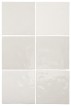 Płytka ścienna ARTISAN WHITE 13,2x13,2 biała kwadratowa cegiełka połysk