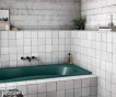 Płytka ścienna ARTISAN WHITE 13,2x13,2 biała kwadratowa cegiełka połysk