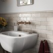 Płytka ścienna ARTISAN OCHRE 6,5x20 beżowa cegiełka połysk