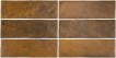 Płytka ścienna ARTISAN GOLD 6,5x20 złota cegiełka połysk