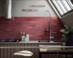 Płytka ścienna ARTISAN BURGUNDY 6,5x20 czerwona cegiełka połysk