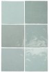 Płytka ścienna ARTISAN AQUA 13,2x13,2 niebieska kwadratowa cegiełka połysk