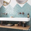 Gres TRIBECA WATERCOLOUR HIGH GLOSS 6x24,6