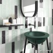 mini: Gres TRIBECA SEAGLASS Mint HIGH GLOSS 6x24,6 (4)