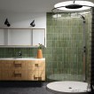 Gres TRIBECA SAGE GREEN HIGH GLOSS 6x24,6