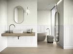Płytka ścienna BOISERIE BLANCO MATE 30x90