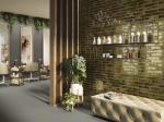 Gres A PIEDI DARK GREEN 100x100