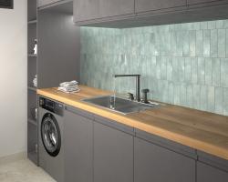 mini: Gres GREENLAND TEAL GLOSS 6,4X22,3 (2)