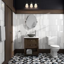 mini: Płytka ścienna FLAT WHITE GLOSS 7.5X30 (2)